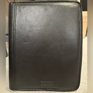 Coach Leather Portfolio